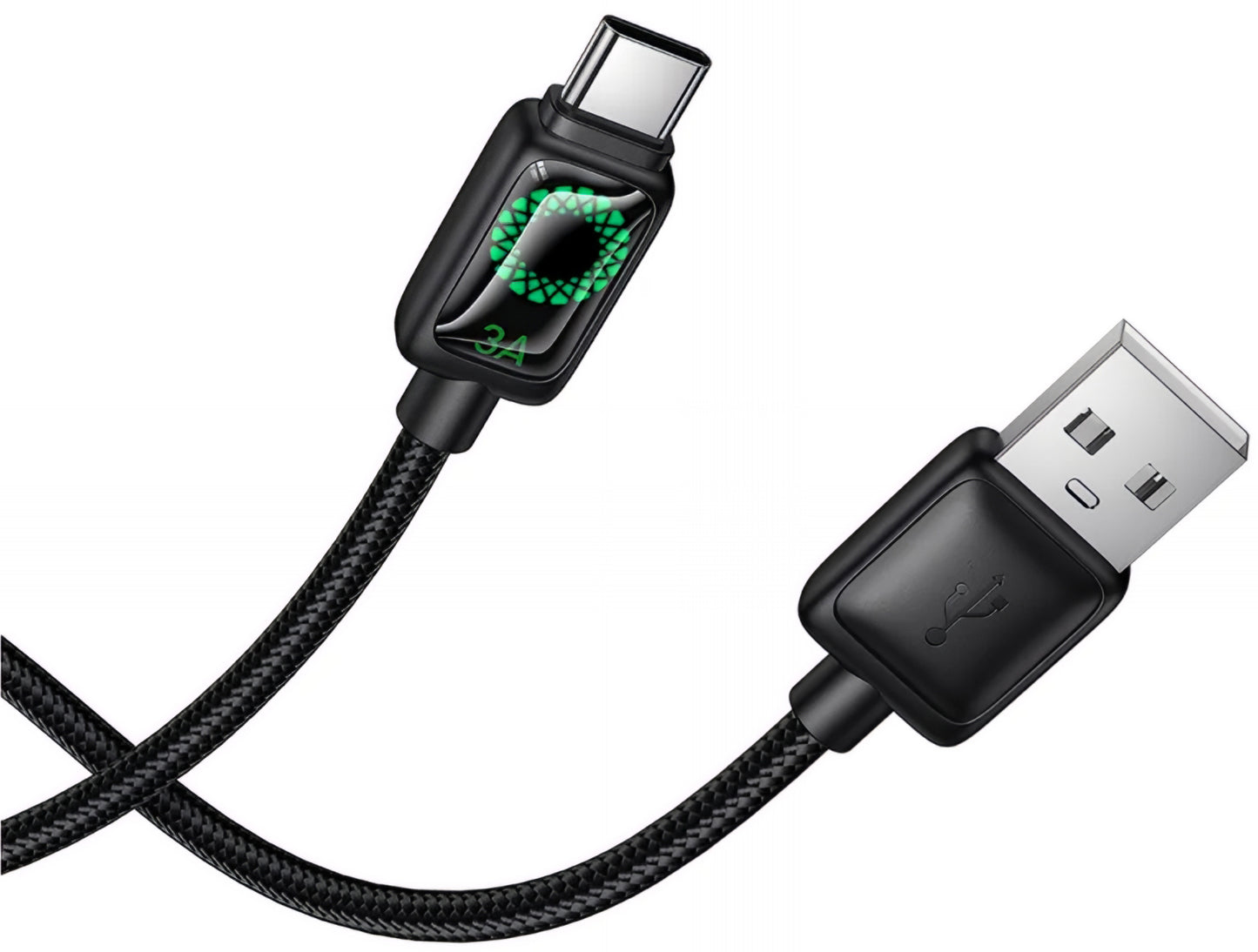Cable de Datos y Carga USB-A - USB-C HOCO U146, 36W, 1.2m, Negro