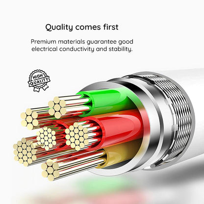 Cable de Datos y Carga USB-A - Lightning Lito LD03L, 18W, 1m, Blanco