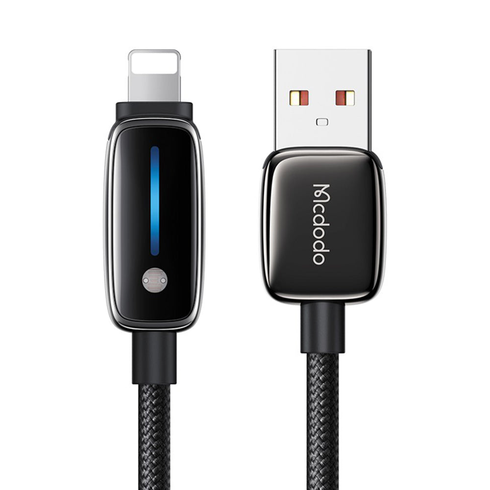 Cable de Datos y Carga USB-A - Lightning McDodo CA-0010, 18W, 1.2m, Negro