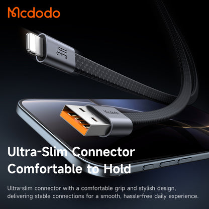 Cable de Datos y Carga USB-A - Lightning McDodo CA-1160, 18W, 1m, Negro
