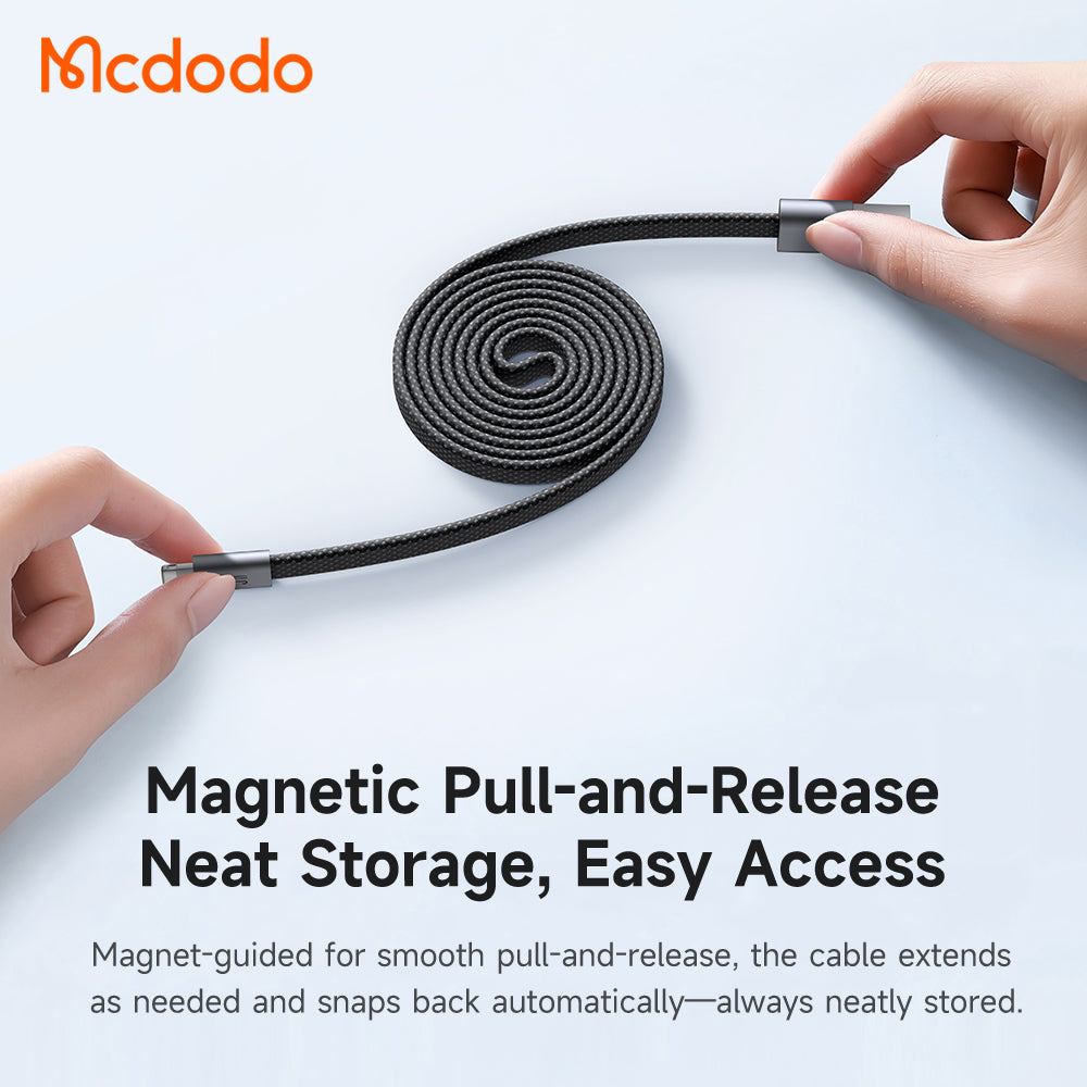 Cable de Datos y Carga USB-A - Lightning McDodo CA-1160, 18W, 1m, Negro