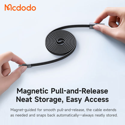 Cable de Datos y Carga USB-A - Lightning McDodo CA-1160, 18W, 1m, Negro