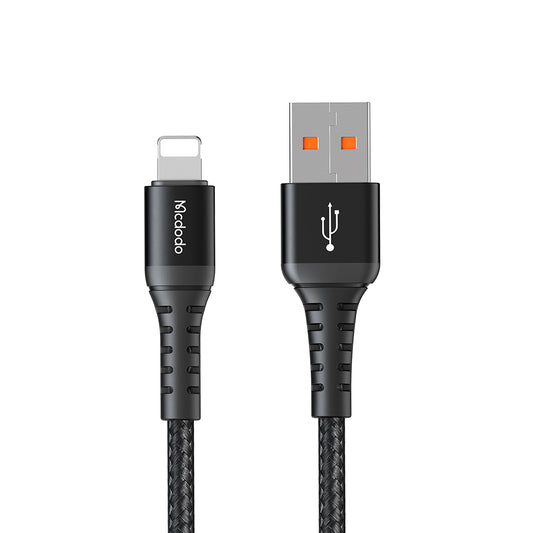 Cable de Datos y Carga USB-A - Lightning McDodo CA-2261, 18W, 1m, Negro