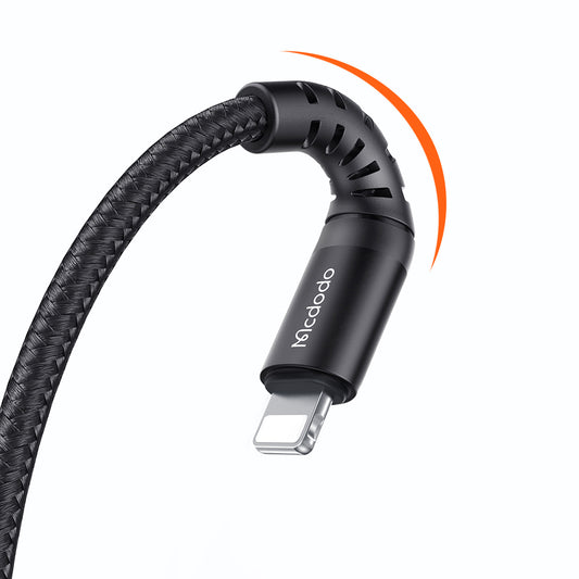 Cable de Datos y Carga USB-A - Lightning McDodo CA-2261, 18W, 1m, Negro