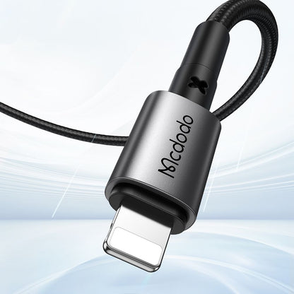 Cable de Datos y Carga USB-A - Lightning McDodo CA-3580, 18W, 1.2m, Negro