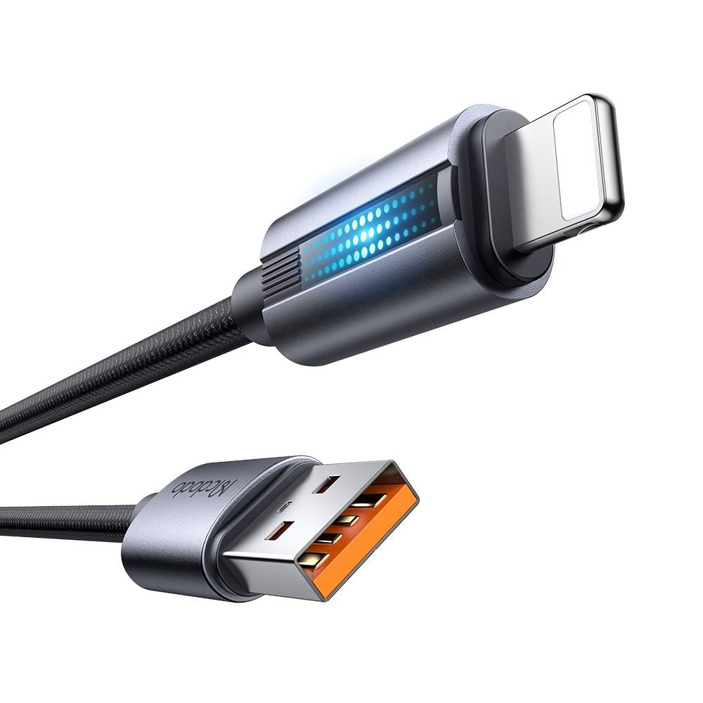 Cable de Datos y Carga USB-A - Lightning McDodo CA-5660, 18W, 1.2m, Negro