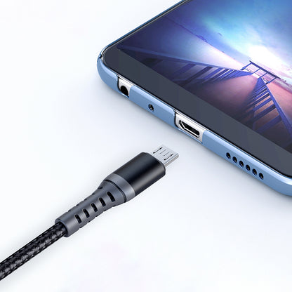 Cable de Datos y Carga USB-A - microUSB McDodo CA-2281, 18W, 1m, Negro