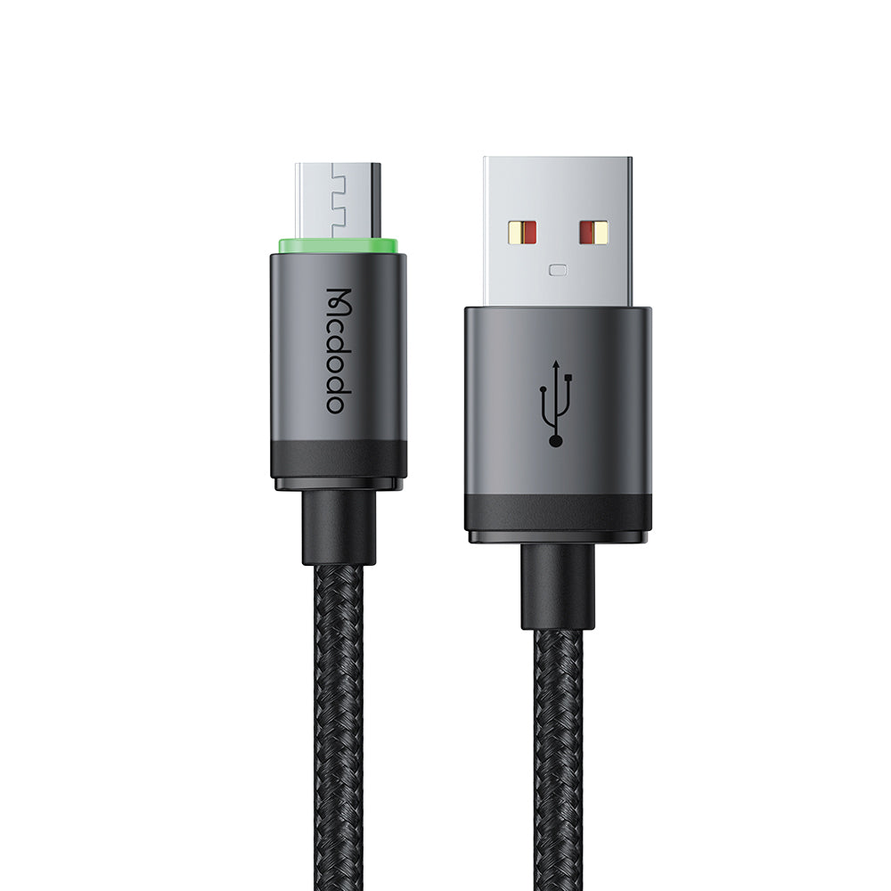 Cable de Datos y Carga USB-A - microUSB McDodo CA-3990, 18W, 1m, Negro