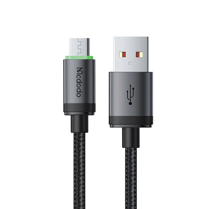 Cable de Datos y Carga USB-A - microUSB McDodo CA-3990, 18W, 1m, Negro