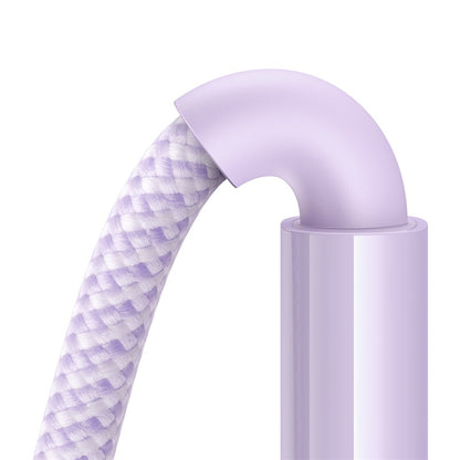 Cable de Datos y Carga USB-A - USB-C Baseus Display 2, 100W, 1m, Morado P10382701511-00