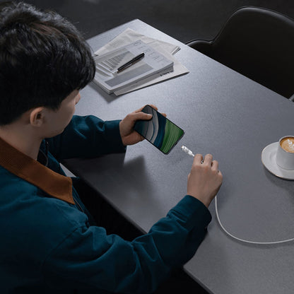 Cable de Datos y Carga USB-A - USB-C Baseus Gem, 100W, 1m, Blanco P10373002211-00