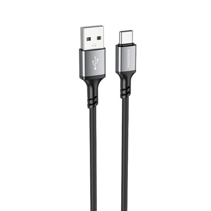Cable de Datos y Carga USB-A - USB-C Borofone BX83, 18W, 1m, Negro