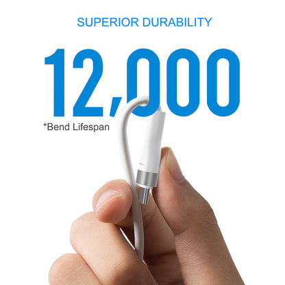 Cable de Datos y Carga USB-A - USB-C Lito LD02C, 18W, 1.2m, Blanco