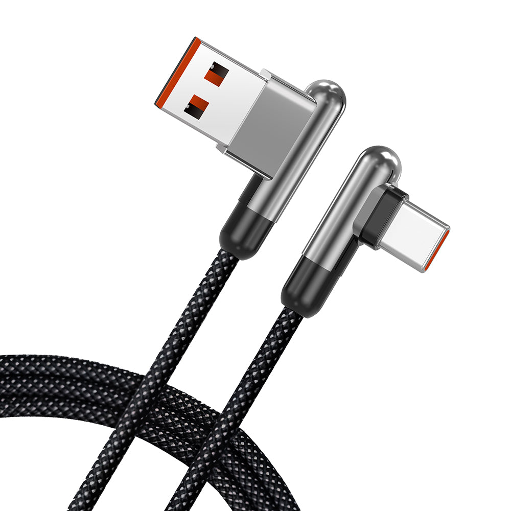 Cable de Datos y Carga USB-A - USB-C Lito LD13C, 18W, 1m, Negro