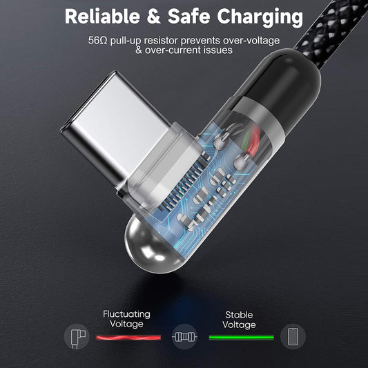 Cable de Datos y Carga USB-A - USB-C Lito LD13C, 18W, 1m, Negro