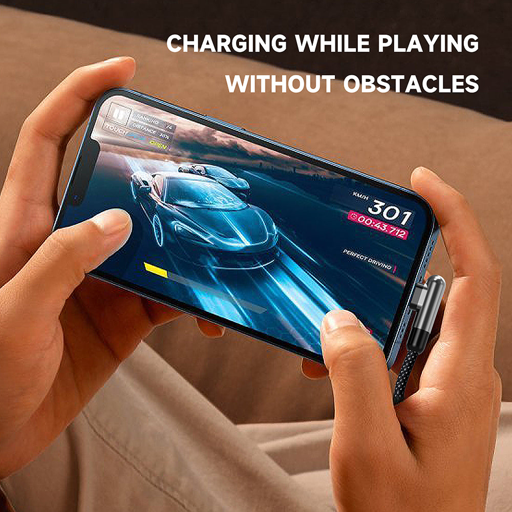 Cable de Datos y Carga USB-A - USB-C Lito LD13C, 18W, 1m, Negro