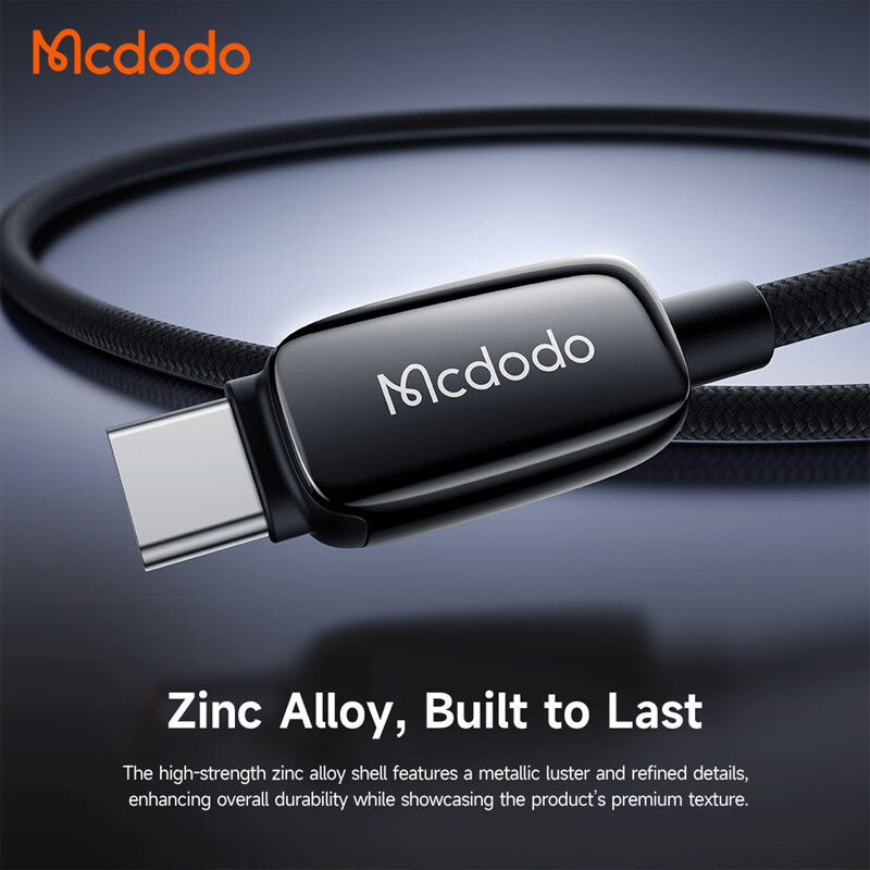 Cable de Datos y Carga USB-A - USB-C McDodo CA-0020, 66W, 1.2m, Negro