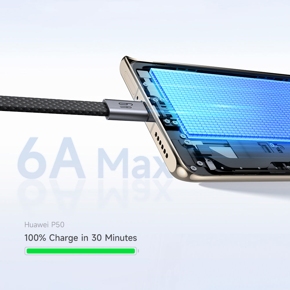Cable de Datos y Carga USB-A - USB-C McDodo CA-1200, 60W, 1m, Negro