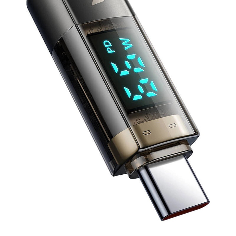 Cable de Datos y Carga USB-A - USB-C McDodo CA-3630 Display Auto Power Off, 66W, 1.2m, Negro