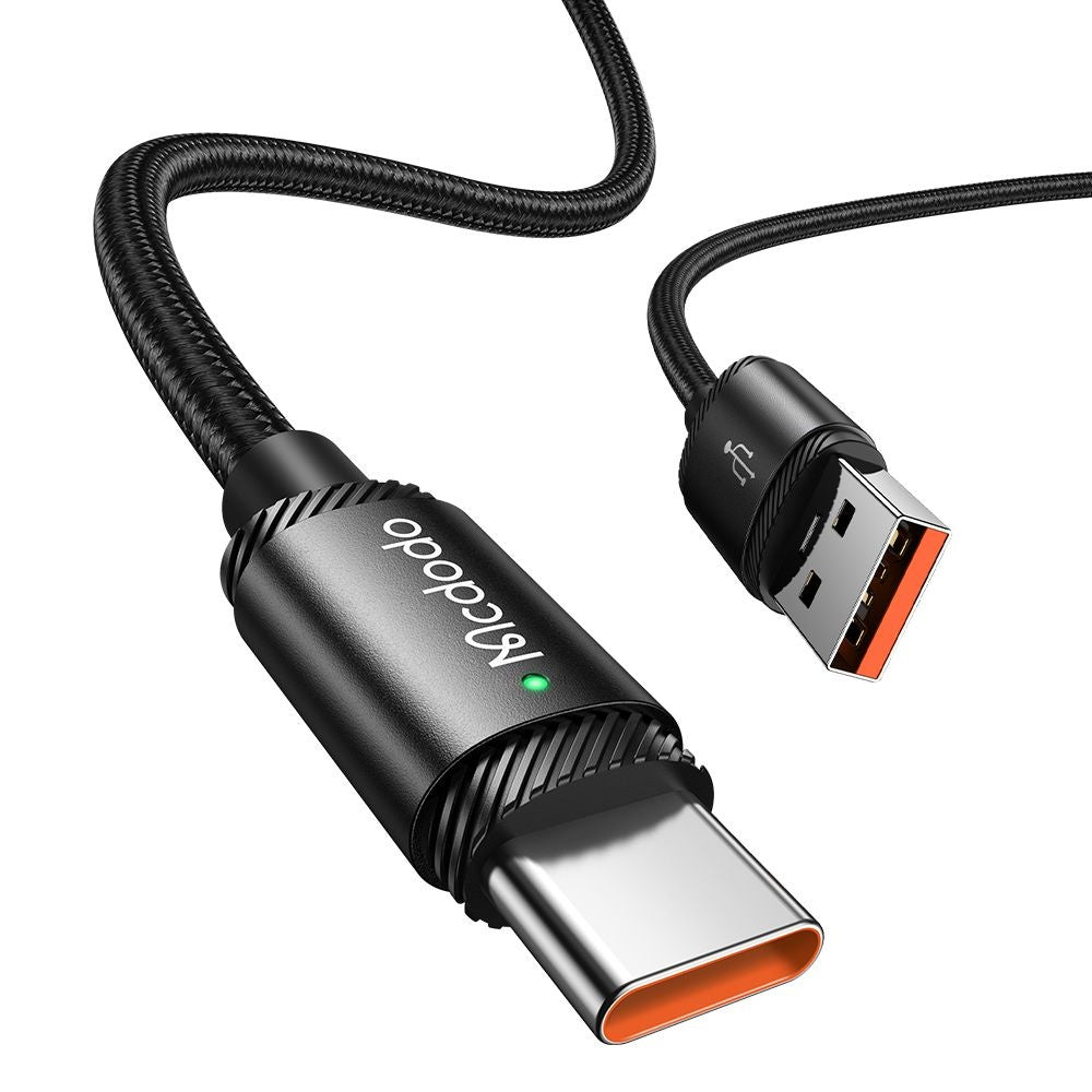 Cable de Datos y Carga USB-A - USB-C McDodo CA-4730, 120W, 1.5m, Negro