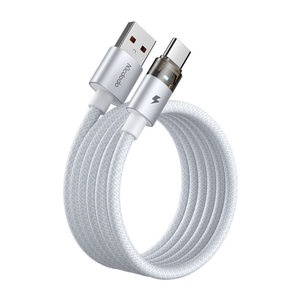 USB-A to USB-C Data and Charging Cable McDodo CA-6892, 66W, 1.2m, White