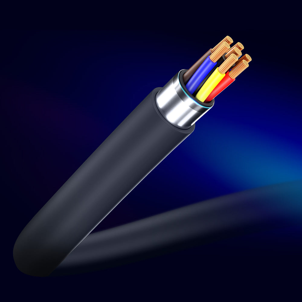 Cable de Datos y Carga USB-C - Lightning 3MK Hyper, 20W, 1.2m, Blanco