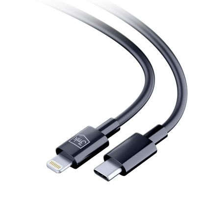 Cable de Datos y Carga USB-C - Lightning 3MK Hyper, 20W, 1.2m, Blanco