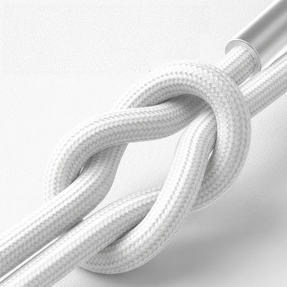 Cable de Datos y Carga USB-C - Lightning 3MK Hyper N, 20W, 1m, Blanco
