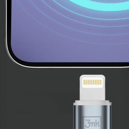 Cable de Datos y Carga USB-C - Lightning 3MK Hyper N, 27W, 2m, Blanco