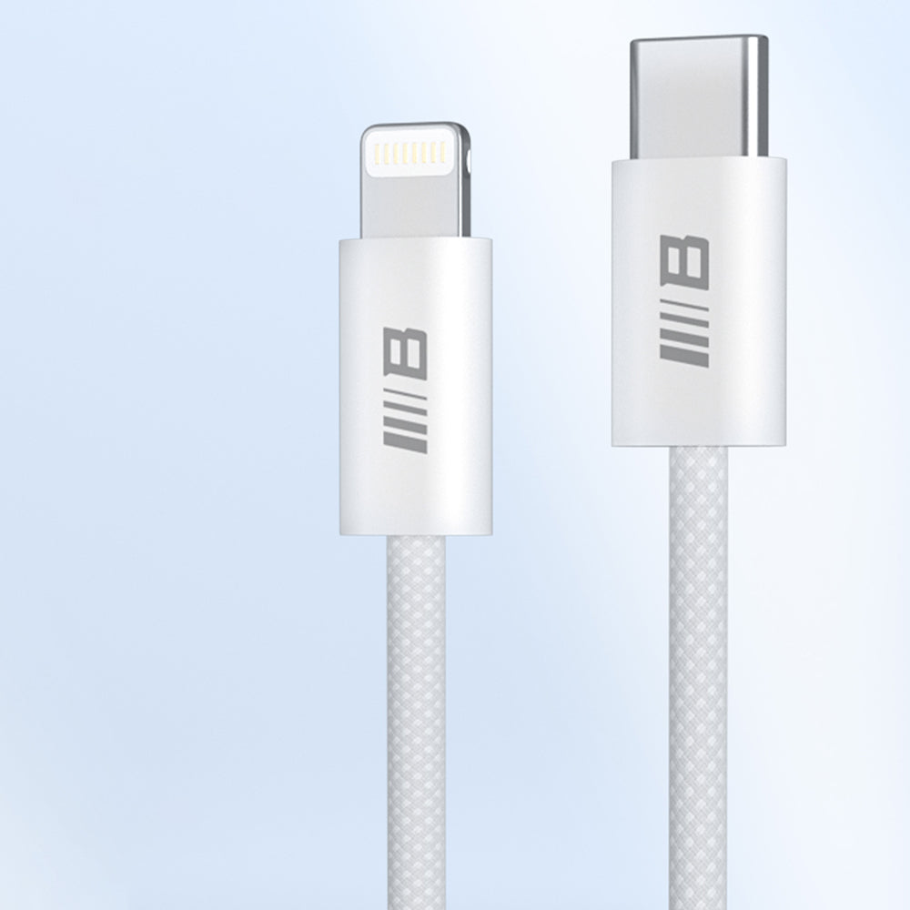 USB-C to Lightning Blueo Data and Charging Cable, 20W, 1.2m, White