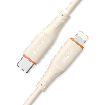 Cable de Datos y Carga USB-C - Lightning Blueo Ape Legend, 20W, 1.5m, Naranja