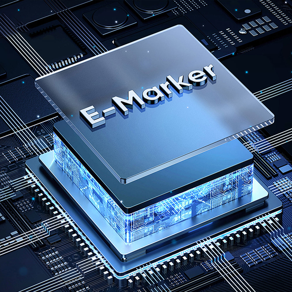 Cable de Datos y Carga USB-C - Lightning Lito LD09CL Display, 36W, 1.2m, Negro