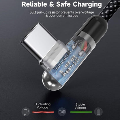 Cable de Datos y Carga USB-C - Lightning Lito LD13CL, 30W, 1m, Negro