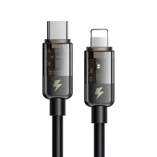 Cable de Datos y Carga USB-C - Lightning McDodo CA-3160 Auto Power Off, 36W, 1.2m, Negro
