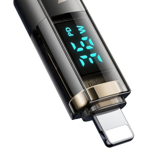 Cable de Datos y Carga USB-C - Lightning McDodo CA-3600 Display Auto Power Off, 36W, 1.2m, Negro