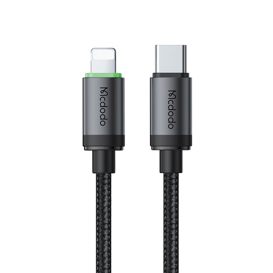 Cable de Datos y Carga USB-C - Lightning Mcdodo CA-4820, 36W, 1m, Negro