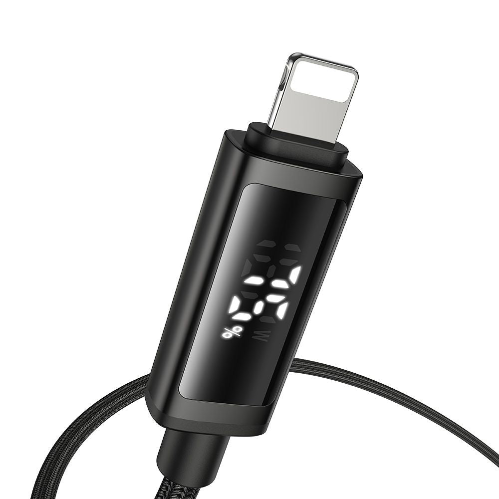 USB-C to Lightning McDodo CA-7990 Data and Charging Cable, 36W, 1.2m, Black