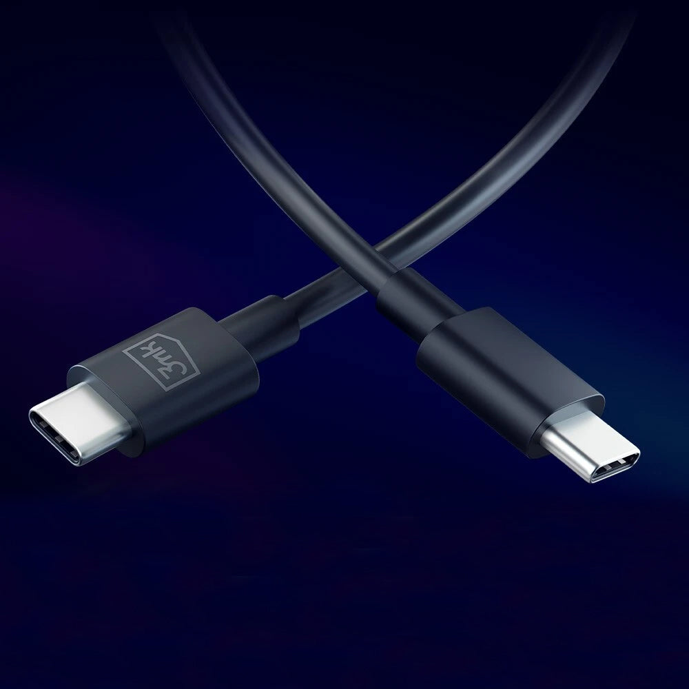 Cable de Datos y Carga USB-C - USB-C 3MK Hyper, 100W, 1.2m, Negro
