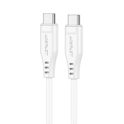 Cable de Datos y Carga USB-C - USB-C Acefast C3-03, 60W, 1.2m, Blanco