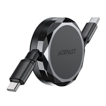 Cable de Datos y Carga USB-C - USB-C Acefast C13-03, 60W, 0.8m, Negro