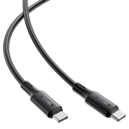 USB-C Data and Charging Cable - USB-C Acefast C17-03, 60W, 1.2m, Black