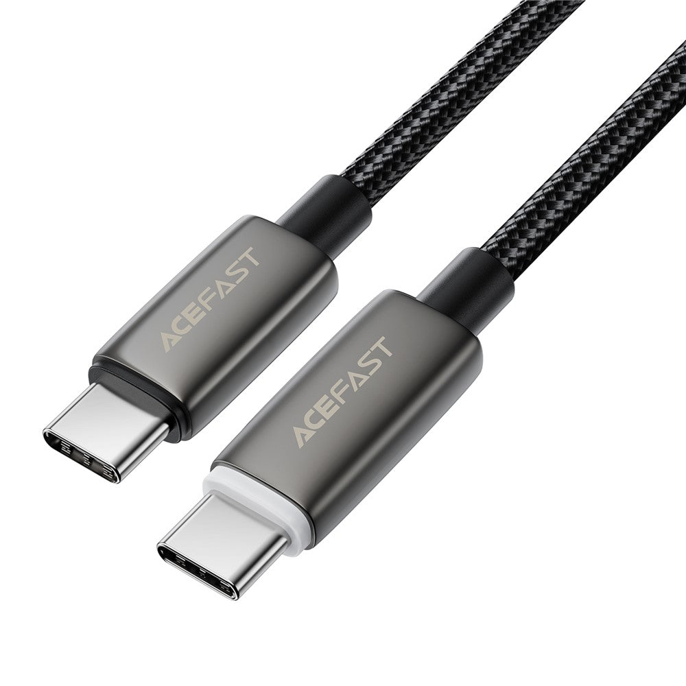 Cable de Datos y Carga USB-C - USB-C Acefast C23-03, 60W, 1.2m, Negro