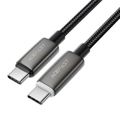 Cable de Datos y Carga USB-C - USB-C Acefast C23-03, 60W, 1.2m, Negro