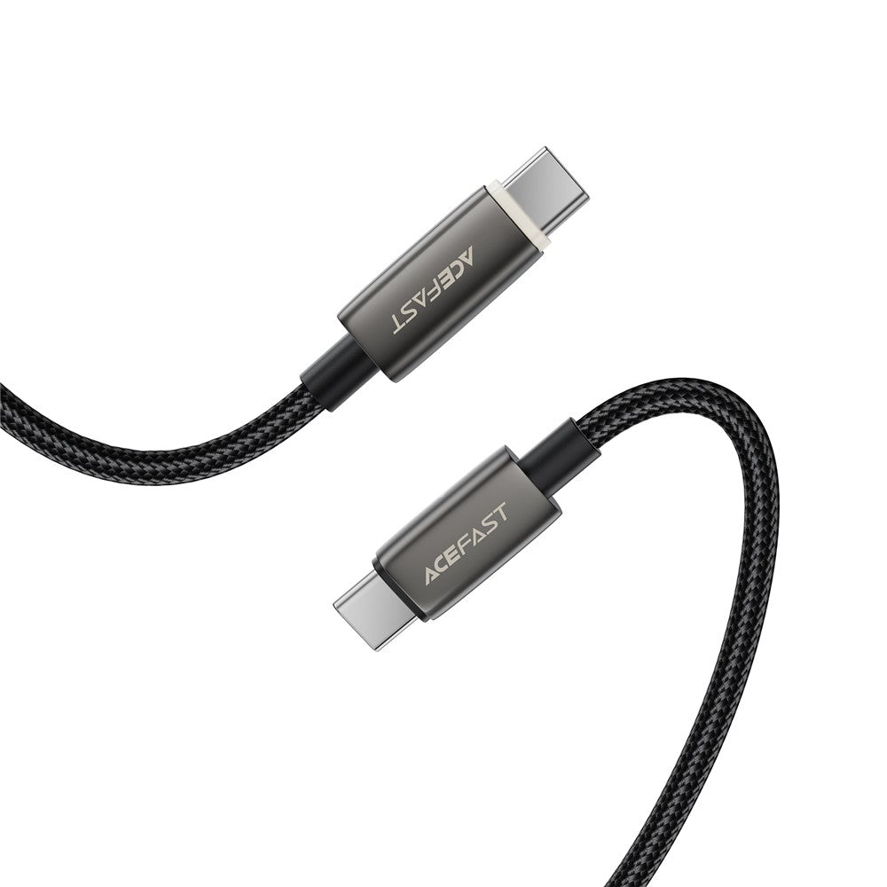 Cable de Datos y Carga USB-C - USB-C Acefast C23-03, 60W, 1.2m, Negro