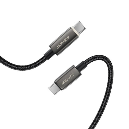 Cable de Datos y Carga USB-C - USB-C Acefast C23-03, 60W, 1.2m, Negro