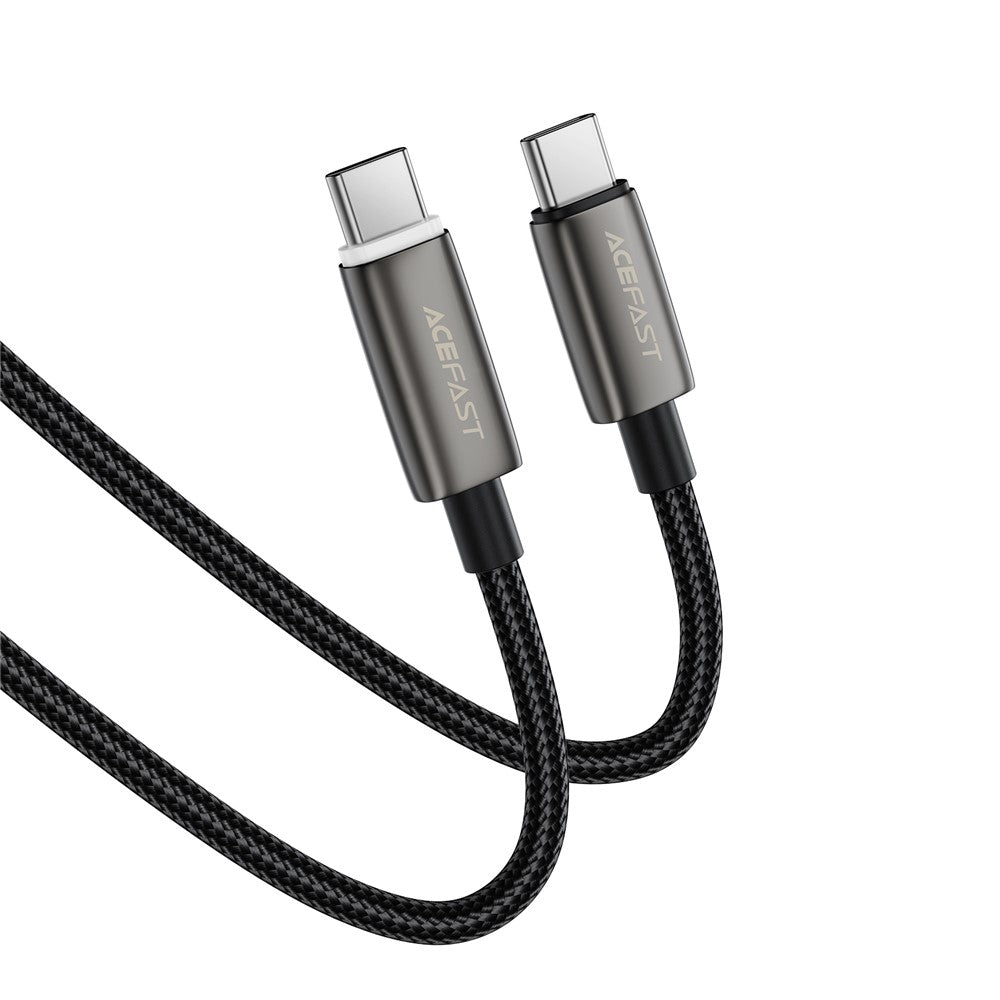 Cable de Datos y Carga USB-C - USB-C Acefast C23-03, 60W, 1.2m, Negro