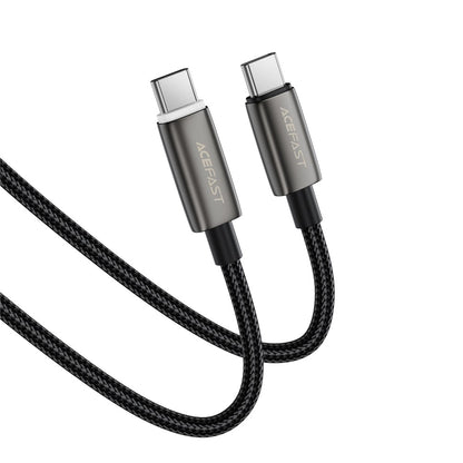 Cable de Datos y Carga USB-C - USB-C Acefast C23-03, 60W, 1.2m, Negro