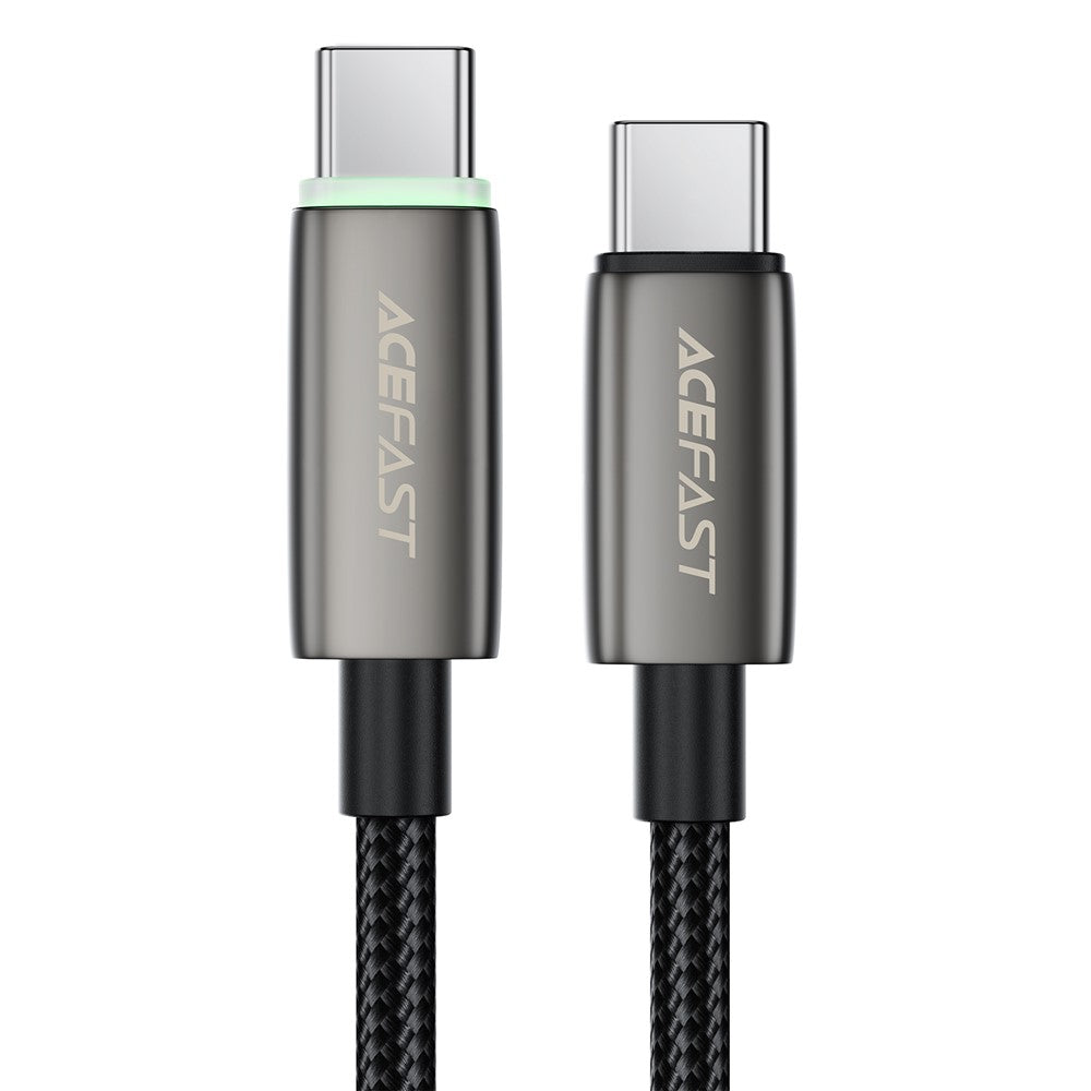 Cable de Datos y Carga USB-C - USB-C Acefast C23-03, 60W, 1.2m, Negro