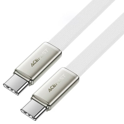 Cable de Datos y Carga USB-C - USB-C Acefast C24-03, 60W, 1.2m, Blanco