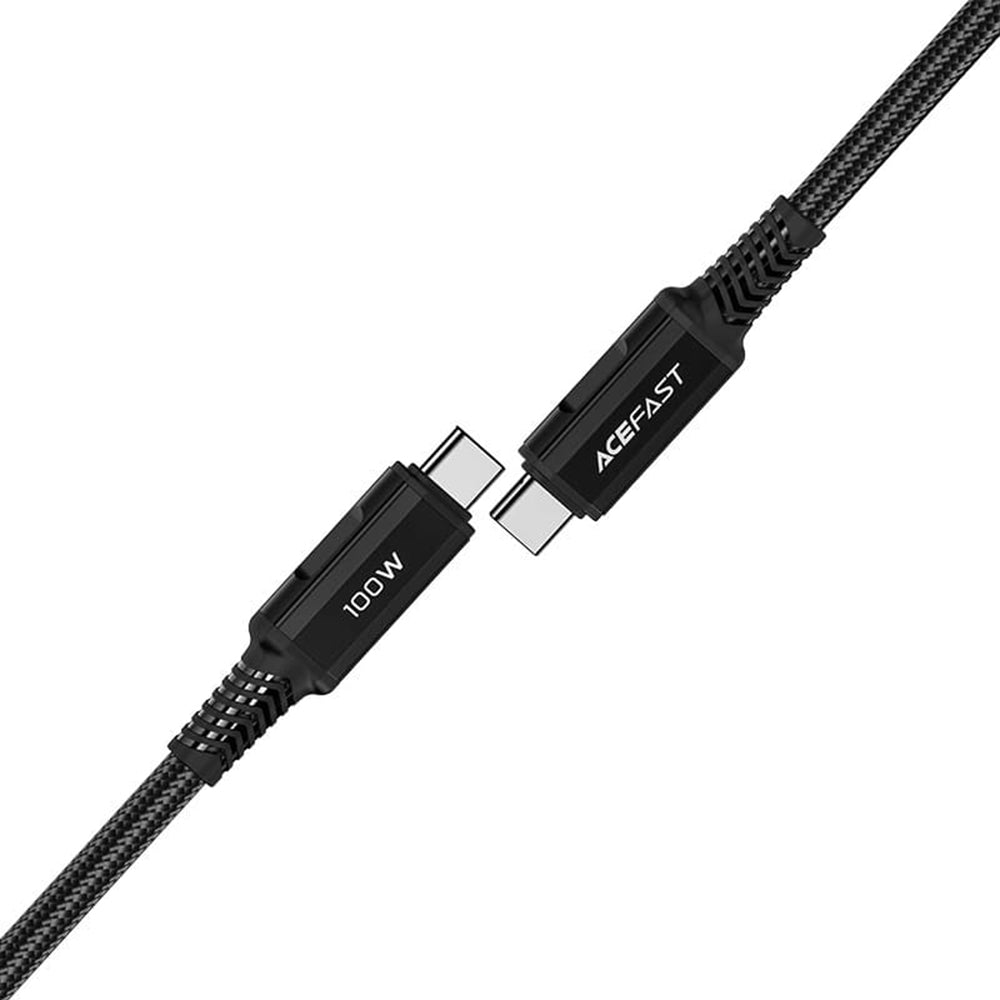 Cable de Datos y Carga USB-C - USB-C Acefast C4-03, 100W, 2m, Negro